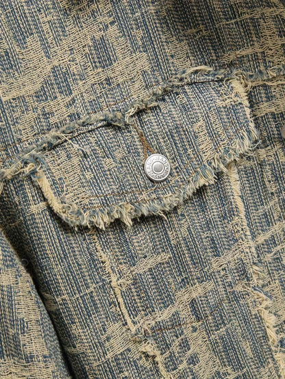 Anoxina Grey Textured Overshirt