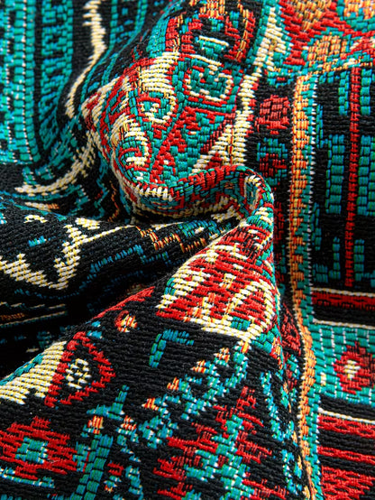 Anoxina Multicolor Tribal Patchwork Men's Full Sleeve Casual Shirt