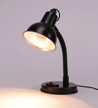 Black Aluminium Genevieve Table Lamp – Modern Designer Desk Lamp for Home & Office